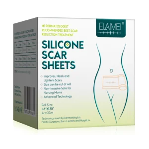 ELAIMEI High Quality Silicone Gel Scar Removal Patches Hot Sale Skin Care Acne Scar Removal Treatment Silicone Scar Sheets