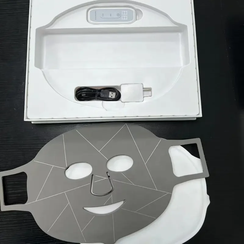 Red Light Therapy 660nm Led Light Photon Therapy Facial Neck Silicone Beauty Led Mask For Skin Whitening Rejuvenation Collagen - Image 4