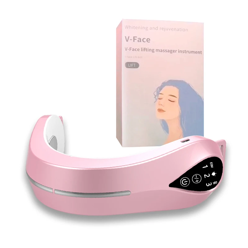 v line face lift tools Face Fat Burning Double Chin Remover Machine - Image 6