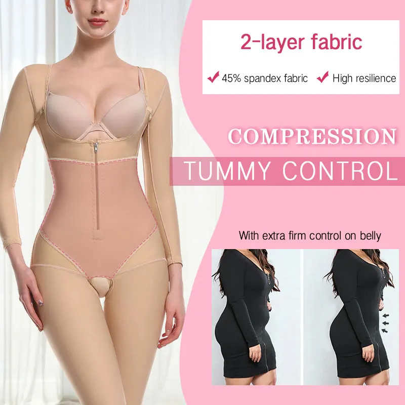 Women Postpartum Recovery Abdomen Tummy Belly Control Body Slimming Waist Trainer High Compression Faja Shapewear Post Surgery - Image 4