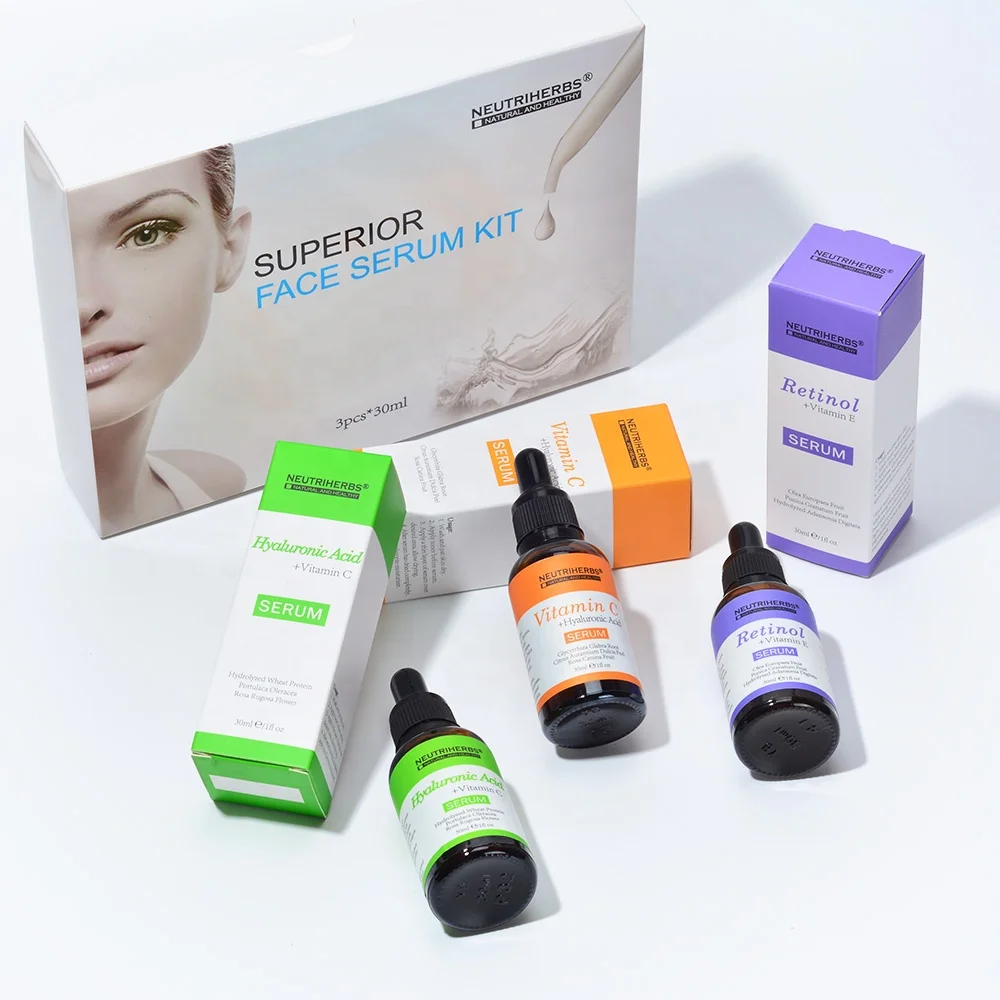 Private Label Brightening Repairing Anti-wrinkle Hyloronic Acid Series Kits Serum - Image 2