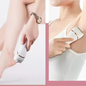 IFINE Beauty the cheapest 3 In 1 Lady Shaver Electric Hair trimmer body massager facial cleansing with 3Heads 2Speed,LCD Display