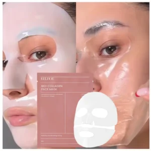 Masque visage au bio-collagène – Hydratant, anti-âge, éclaircissant | 1, 5 ou 10 pièces