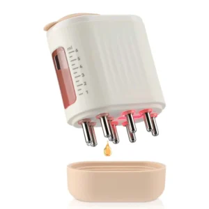 Peigne Électrique à Lumière Rouge – Thérapie Capillaire et Massage du Cuir Chevelu